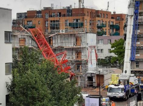 Crane Folds In London